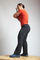 ANGELINA STANDING POSE WITH GUN